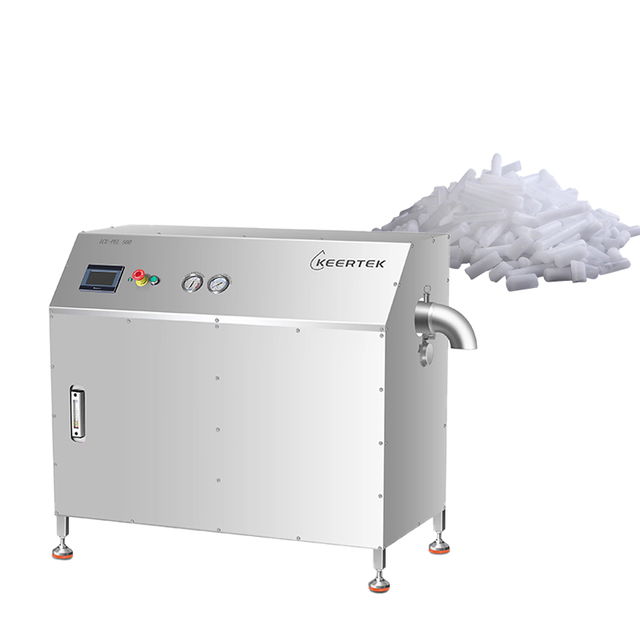 Commercial Dry Ice Making Machine 60kg/h Compact Dry Ice Production Equipment 3mm, 6mm, 9mm Dry Ice Pellet Maker