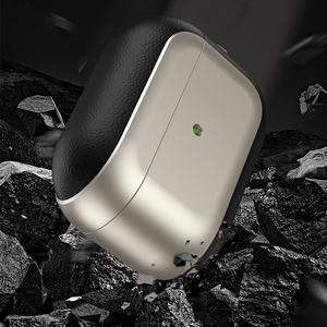 เคสสำหรับ <span class=keywords><strong>airpods</strong></span> <span class=keywords><strong>Pro</strong></span> 2เคสหนัง PU ดีไซน์หรูหราหุ้มหูฟังด้วยไฟฟ้าสำหรับ Apple Air POD 3 <span class=keywords><strong>Pro</strong></span> - Product Image 4