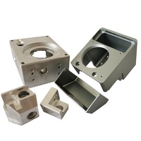 Pièces de centre d'usinage de pièces de CNC à 5 axes, service d'usinage cnc personnalisé en acier anodisé clair en aluminium Micro usinage Mining Spare