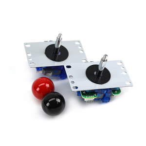 Hochwertiger 5P/8P Jack Rocker-Griff VGA DX Box Boxing King Doppelspieler Arcade-Spiel Joystick-Steuerung - Product Image 4