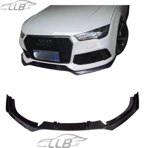 Adecuado para <span class=keywords><strong>Audi</strong></span> 16-18 A7, S7, C7.5 Variant RS7ABT, labio delantero y parachoques delantero con fibra de carbono de alta calidad. - Product Image 1
