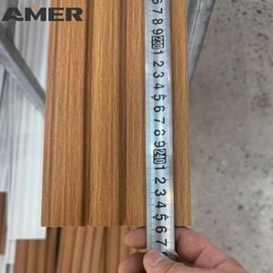 Usine Imperméable Multicolore PS Panneau Mural <span class=keywords><strong>En</strong></span> <span class=keywords><strong>Bois</strong></span> Charcoal Panneau Persiennes Panneau Décoration Intérieure - Product Image 6