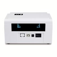 Imprimante d'étiquettes de bordereau d'expédition Zjiang ZJ9200 104mm imprimante d'étiquettes de codes à barres thermique impression rapide