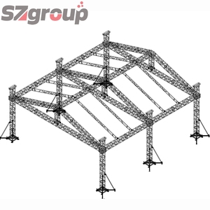 Structure en aluminium portable à prix d'usine, installation rapide pour l'éclairage de scène, les expositions, les concerts, conception modulaire, 1000 kg - Product Image 5