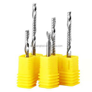 Broca CNC <span class=keywords><strong>de</strong></span> Carburo <span class=keywords><strong>de</strong></span> Tungsteno <span class=keywords><strong>de</strong></span> Alta Precisión <span class=keywords><strong>de</strong></span> 3.175mm, <span class=keywords><strong>de</strong></span> un Solo Filo, 45HRC, para Cortar, Grabar y Fresar Acrílico, Madera y PVC, TOYOJP, Gran Venta - Product Image 2