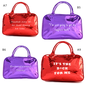 MOQ 10 LOGOTIPO PERSONALIZADO Bolsos <span class=keywords><strong>de</strong></span> mano tipo duffel <span class=keywords><strong>de</strong></span> cuero para viaje, noche y maquillaje, con diseño <span class=keywords><strong>de</strong></span> enlace discreto, estilo boutique - Product Image 2