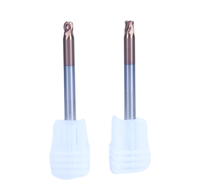 Fraise à rayonner en carbure monobloc, fraise CNC personnalisée en alliage dur, 4 dents, revêtement TiAlN, outil d'usinage des métaux