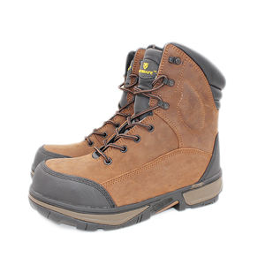 Resistente al calor de servicio pesado de hierro de los conductores de prueba de suela de goma de seguridad zapatos de trabajo zapatos con puntera de acero, botas de trabajo - Product Image 3