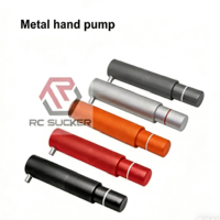 Pompe à vide manuelle en métal aluminium pour pompe à air à ventouse par CNC offre de couleur personnalisée