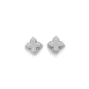 Boucles d'oreilles tendance en acier inoxydable 316L avec placage or PVD, durables et résistantes - Product Image 1