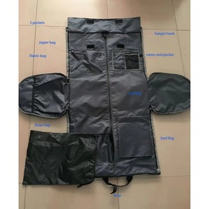 Échantillon gratuit – Nouveauté – Meilleures ventes – Sac de transport pliable 2-en-1 pour costumes et vêtements – Sac de voyage pour costumes - Product Image 5