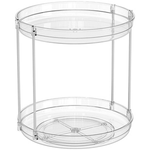 <b>Rotating</b> Cosmetic Storage Tray Multi Layer Desktop Organizer For Makeup Skincare And <b>Spices</b> 3 6L Capacity With <b>Rotating</b> Feature - Product Image 4