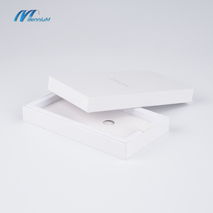 Bao Bì Màu Trắng Điện Thoại Di Động Hộp Bán Phổ Rỗng Điện Thoại Hộp Nắp Và Cơ Sở Vận Chuyển Hộp Điện Thoại Trường Hợp - Product Image 1