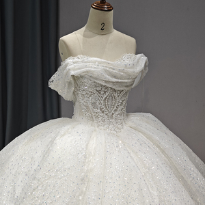 Jancember 1248 Crystal Sequins Pearls <b>White</b> Quinceanera Dresses for Girls - Product Image 1