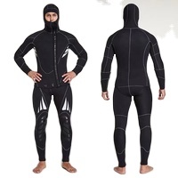 2024 nuevo estilo 2 uds <span class=keywords><strong>traje</strong></span> de <span class=keywords><strong>neopreno</strong></span> 5mm y 7mm largo John para deportes acuáticos <span class=keywords><strong>traje</strong></span> de buceo impermeable - Product Image 5