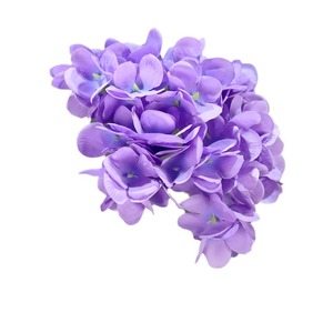 Arrangements floraux en soie de couleur violette pour la série mariage, pour chapelles, vitrines de centres commerciaux et accessoires de photographie en extérieur - Product Image 5