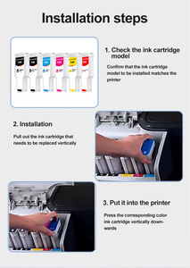 Cartouche d'encre compatible de qualité supérieure HP 746 de 300 ml, neuve, encre pigmentée pour imprimante HP DesignJet Z9 Z6 Z5600 - Product Image 5