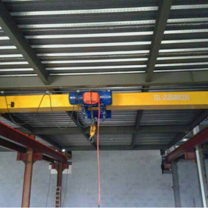Grúa Puente Monoviga Estándar Europeo de 5 Toneladas con Polipasto de Baja Altura para Elevación de Materiales en Talleres y Almacenes con Techos Bajos - Product Image 2