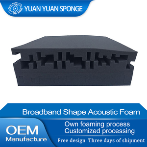 Panneaux acoustiques à large bande Yuan Yuan C1-11, mousse insonorisante, dalles insonorisantes, isolation acoustique 30-50 dB, design contemporain - Product Image 2