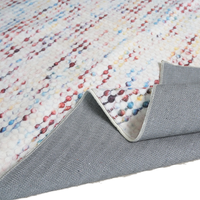 Tapis persans personnalisés imprimés à la machine, antidérapants, lavables, taille sur mesure, tapis de salon moderne pour la maison, en polyester à poils ras