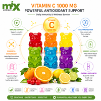 Gummies Antioxydantes à la Vitamine C 1000mg Marque Blanche Mix Extract – Soutien Immunitaire & Complément Quotidien pour le Bien-être