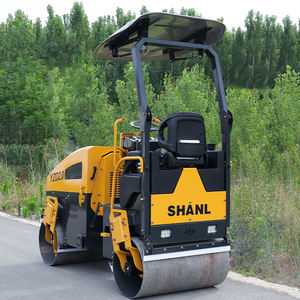 รถบดถนนเครื่องยนต์ดีเซลขนาด 1 ตัน 2 ตัน 2.5 ตัน เครื่องจักรก่อสร้าง เครื่องบดอัดดินแบบสั่นสะเทือน - Product Image 6