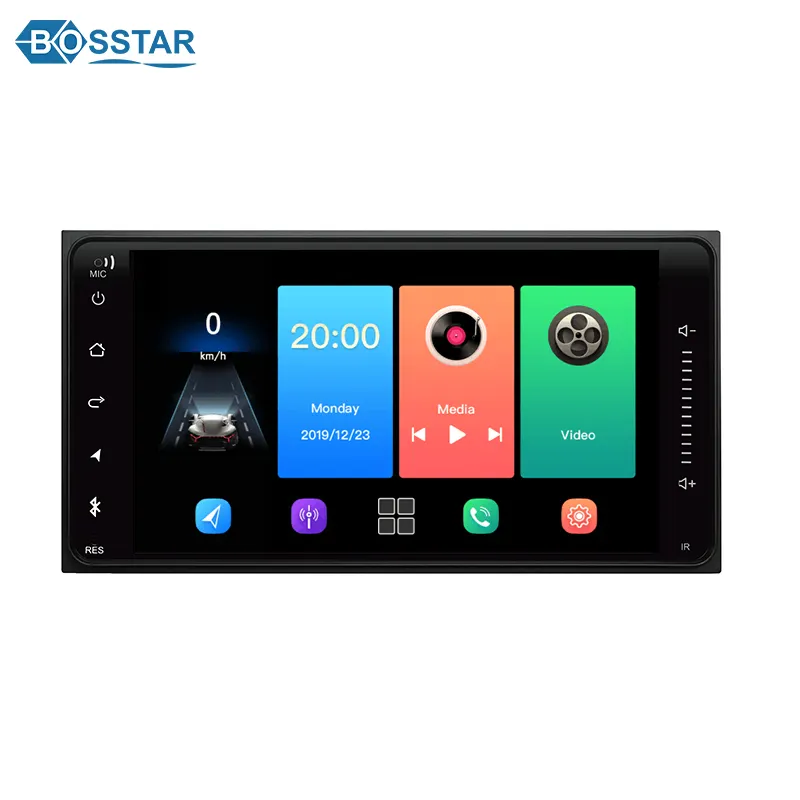 2 din Universal Android Carplay Car Radio Audio For Toyota COROLLA Hilux CAMRY PREVIA RAV4 Car Multimedia Player