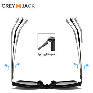 جراي جاك بيع بالجملة مشبك نظارات شمسية 4 في 1 عدسة UV400 كليب على إطار نظارات مستقطبة - Product Image 2