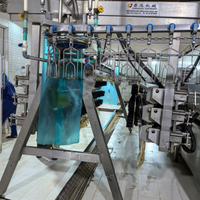 Machine d'abattage et d'épluchage de volaille (canards, poulets, etc.) à haute efficacité pour abattoir