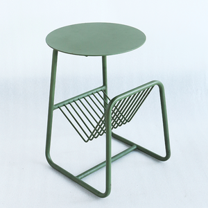 Bắc Âu Tối Giản Sắt Nghệ Thuật Vòng Bàn Cà Phê Trọng Lượng Nhẹ Không Thấm Nước Nhỏ Kim Loại Cho Trong Nhà/Ngoài Trời Đồ Nội Thất Phòng Khách - Product Image 6