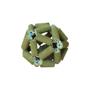 Mainan favorit kucing interaktif kualitas tinggi bola <span class=keywords><strong>catnip</strong></span> alami mainan bola kucing Silvervine indah energi - Product Image 5
