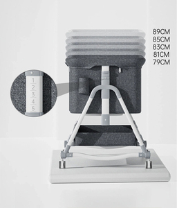 Cuna Colecho para Bebé, Fácil de Plegar, Cuna Portátil con Función de Balanceo 3 en 1, con Cesta de Almacenamiento Integrada para Recién Nacidos - Product Image 3