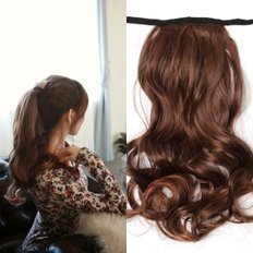 Ensemble de WE2CD3F Extension queue de cheval à clipser cheveux humains longs avec cordon de serrage vague d'eau et style Yaki - Product Image 1