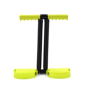 Cheap Wholesale Multifunctional Chest Expander Exercises Steel Double Spring Tummy Trimmer With Foot Pedal