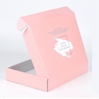 Nouveaux articles tendance : Boîte en carton ondulé E-flute épaisse, pliable, avec doublure en éponge, gaufrage floral et pelliculage mat, pour emballage personnalisé de bougies