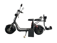Trottinette Électrique à Deux Roues 3 Plus HR2 Golf Holder 2000W 60V 12Ah Batterie Lithium Étanche Moteur Sans Balais Éclairage LED 80kg
