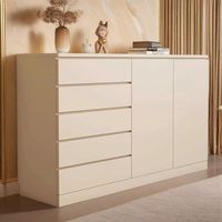 Commode de rangement murale en MDF pour vêtements, chambre et salon, usage domestique, vente en gros