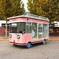 Camion de nourriture à quatre roues, camion de nourriture pour café, bus de nourriture, camion de tacos, camion de pizza, camion de crème glacée, cuisine mobile extérieure, restaurant à vendre