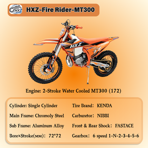 มอเตอร์ไซค์วิบาก High Power HXZ Fire MT300 300cc 2 จังหวะ ระบายความร้อนด้วยน้ำ คาร์บูเรเตอร์ FASTACE ระบบกันสะเทือนแบบ Off Road - Product Image 1