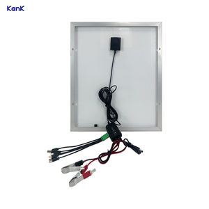 Panel Solar de Carga de 20W, Tamaño Mini 360*430mm, con Doble Puerto USB DC y Clip de Cocodrilo para Cargar Dispositivos Electrónicos Diarios - Product Image 2