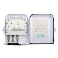 Régions froides nordiques 8 cœurs CTO NAP FTTH Boîte de distribution de fibres PLC Splitter Box Nap Box Ftth 1x8 ODP OTB FAT FDB
