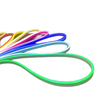 Lampu Strip LED Neon Tahan Air IP65 Lampu Tali Fleksibel LED Dengan Kontrol Bluetooth untuk Papan Nama dan Pencahayaan Ambient