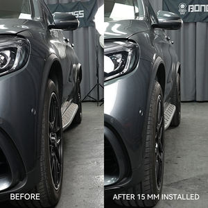 BONOSS 7075-T6 Adaptateurs d'entretoises de roues en alliage d'aluminium forgé 5x112 CB66.6 pour <span class=keywords><strong>Mercedes</strong></span> <span class=keywords><strong>Benz</strong></span> A45 CLA45 C63 E63 GLC63 GLA45 GLB35 C43 - Product Image 5