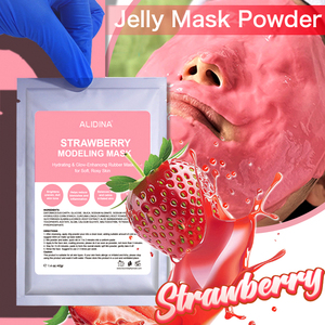 Mascarilla <span class=keywords><strong>Facial</strong></span> en Polvo de Gelatina de Fresa ODM, Mascarilla <span class=keywords><strong>Facial</strong></span> de Hidrogel en Polvo para el Cuidado de la <span class=keywords><strong>Piel</strong></span>, Mascarilla <span class=keywords><strong>Facial</strong></span> Blanqueadora de Colágeno B - Product Image 1