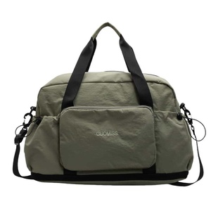 Unisex Nylon Duffel Bag 36-55L Waterproof Zipper Closure Soft Handle Travel Gym Use - Product Image 2