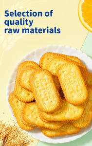 معجنات الغريبة الصلبة الحلوة بسكويت مقرمش بنكهة البرتقال صندوق بسكويت/عبوة سائبة لذيذة صحية مستقلة - Product Image 5