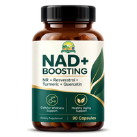 Complément de capsules liposomales NAD+ 80OMG avec Resvératrol – Soutien cellulaire et stimulation du NAD+ – OEM
