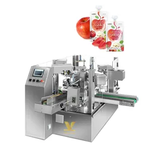 KV otomatis doypack Nozzle tas buah puree kemasan mesin harga