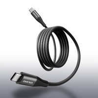 Cable USB C Magnético de 240W con Carga Rápida PD, 2 Metros, Tipo C a Tipo C, Cable de Carga y Datos Magnético de Nailon Autoorganizable y Antienredos