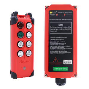 Bonne vente ECD-Q600A en plastique et en silicone pour palan de construction télécommande radio industrielle - Product Image 5
